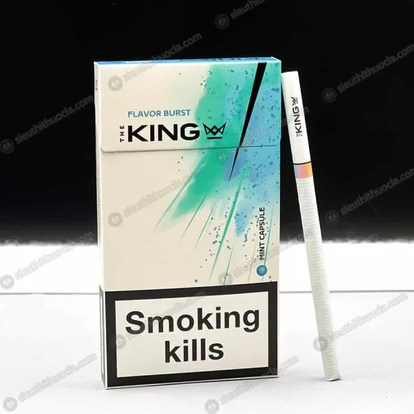 THUỐC LÁ KING FLAVOR BURST (Bạc Hà)