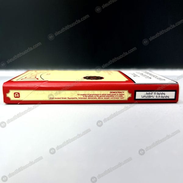 THUỐC LÁ DEMOCRAT CHERRY RED - Ảnh 4