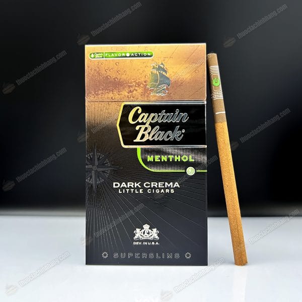 CAPTAIN BLACK MENTHOL (Bạc Hà)