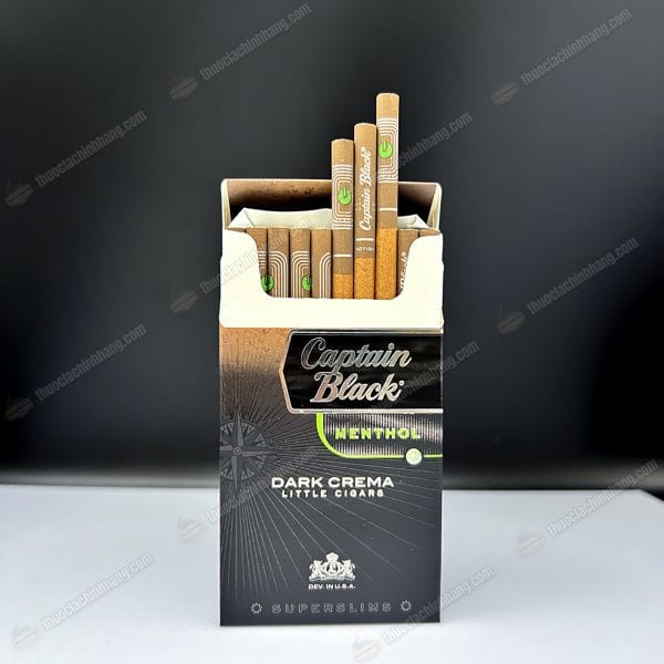 CAPTAIN BLACK MENTHOL (Bạc Hà) - Ảnh 2